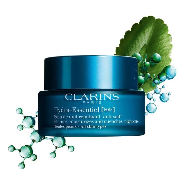 Clarins Hydra-Essentiel Natcreme, 50 Ml 2 Clarins Hydra-Essentiel Natcreme, 50 Ml - Billede 2