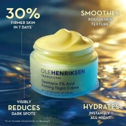 Ole Henriksen Dewtopia 5% Acid Firming Natcreme, 50 Ml -Murad Shop 5