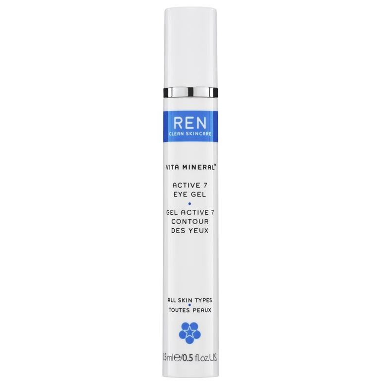 REN Skincare Vita Mineral Active 7 Eye Gel, 15 Ml 1 REN Skincare Vita Mineral Active 7 Eye Gel, 15 Ml