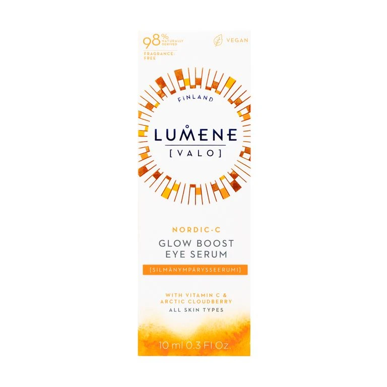 LUMENE Nordic-C Glow Boost Eye Serum, 10 Ml 2 LUMENE Nordic-C Glow Boost Eye Serum, 10 Ml - Billede 2