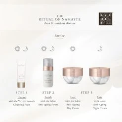 Rituals Glow Anti-Age Natcreme Refill, The Ritual Of Namaste, 50 Ml 16 Rituals Glow Anti-Age Natcreme Refill, The Ritual Of Namaste, 50 Ml -Murad Shop 8719134120332 8