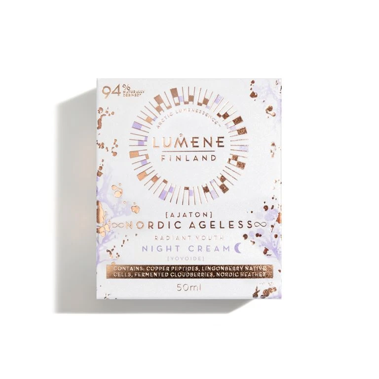 LUMENE Ajaton Nordic Ageless Radiant Youth Natcreme, 50 Ml 2 LUMENE Ajaton Nordic Ageless Radiant Youth Natcreme, 50 Ml - Billede 2